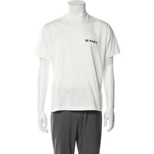 Sunnei Men's White Graphic Cotton Made In Italy Size Xxs Casual‎ Fashion